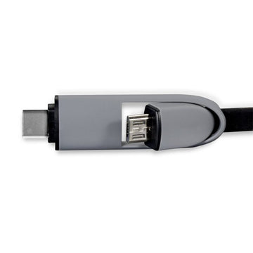Kfz- Ladegerät Multicord Typ C + Micro USB Handingo
