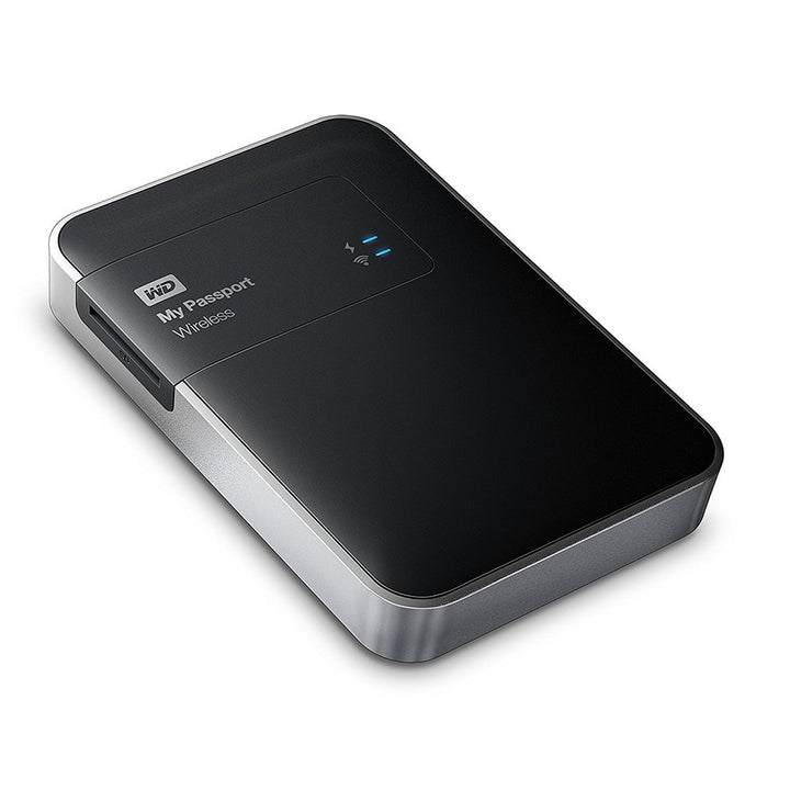 Western Digital My Passport Wireless Tragbare Festplatte -VARIANTE Schwarz Handingo